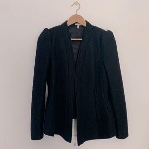 Joie Puff Shoulder Equestrian Style Wool Jacket